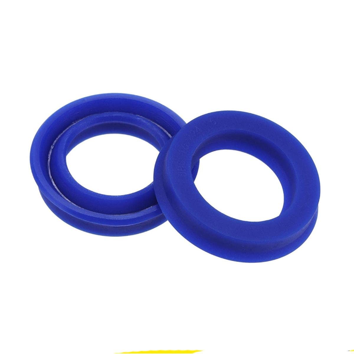 5PCS Polyurethane (PU) Hydraulic Oil Seal Ring - ID 30mm X OD 45mm X 12mm, U/Y Type For Cylinders
