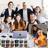 Meanplan 24 Pcs Difference Maker Appreciation Gift for Women Inspirational Tote Bag with Ceramic Coffee Mug for Graduation Cna Nurse