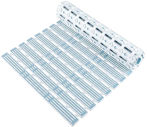 WELTRXE Bath Mat Non Slip Anti Mould, Anti Slip Shower Mats