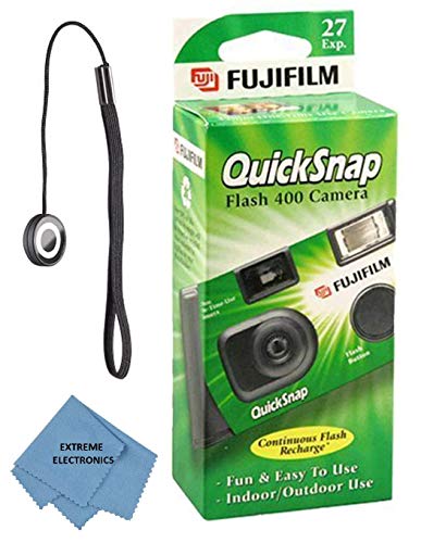 Quicksnap Flash 400 Single-Use Camera with Flash