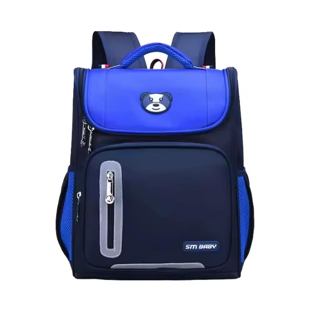Generisch Premium Kinder Rucksack mit Stift-Etui, Blau
