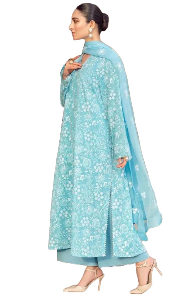 anni designer Women Rayon Blend Kurta & Palazzo With Dupatta-picture-15