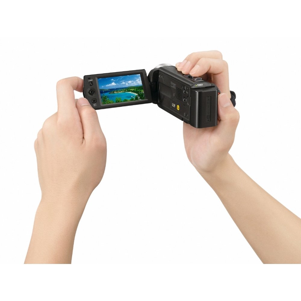 Sony DCRSX15EB Handycam Camcorder - Black (50x Optical Zoom, 0.8