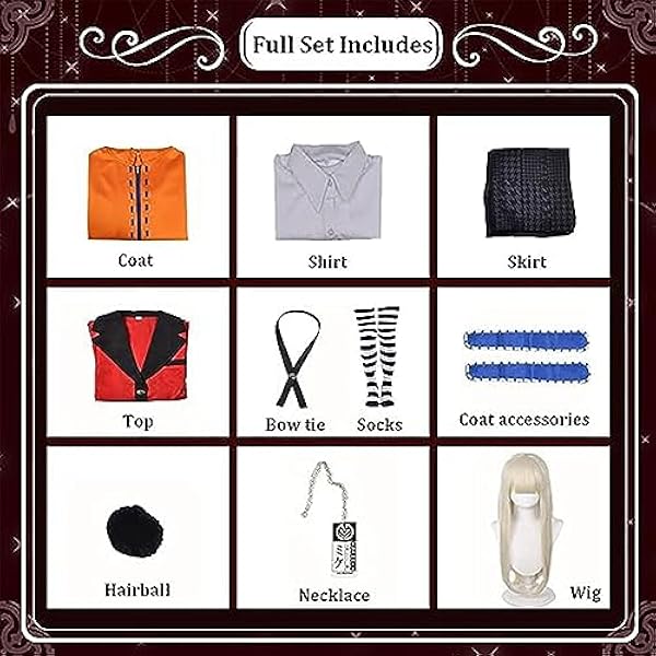 Kakegurui-Yomozuki kostuum, Runa volledige set gewaad rok, Runa cosplay kostuum met pruik, anime karakter Lolita JK uniform kimono mantel kleding voor meisjes