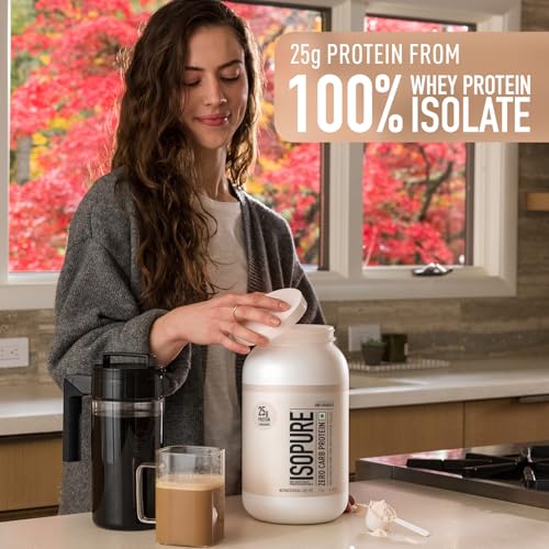 Image of ISOPURE Zero Carb Unflavoured Protein with 25g Protein from 100% Whey Isolate. With Zero Carb, Sugar and Fat- 2kg