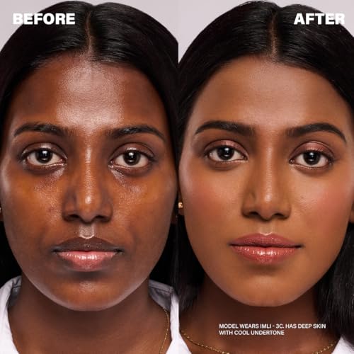 Image of SIMPLYNAM Hydrafit Liquid Concealer | Cool Undertone Concealer for Brightening & Coverage | Crease-Free Hydrating Formula with Soft Blur Finish | Marula & Rosehip Oil | Vegan | Imli - 3C