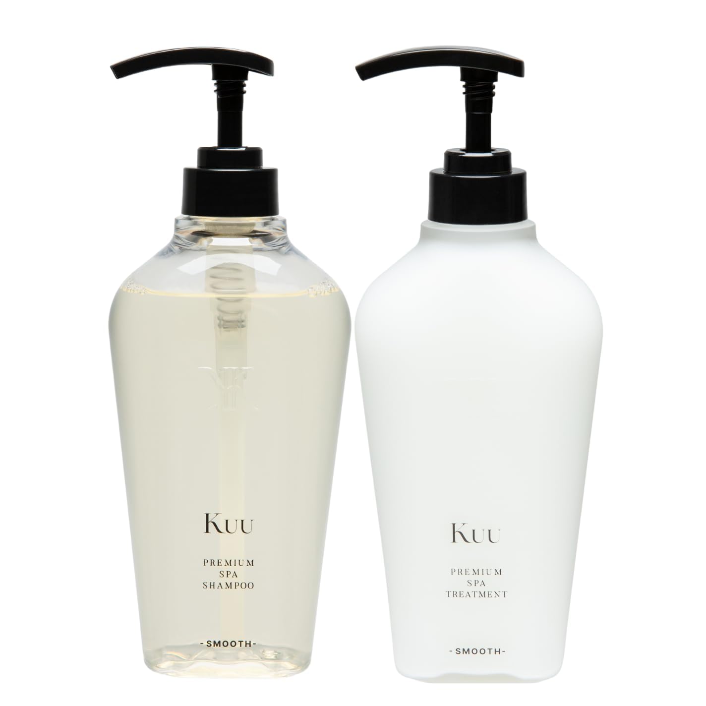 【詰替用】KUU プレミアムスパシャンプー＆トリートメント　スムースタイプ Amazon | Kuu PREMIUM SPA SMOOTH シャンプー&トリートメント 405ml×2
