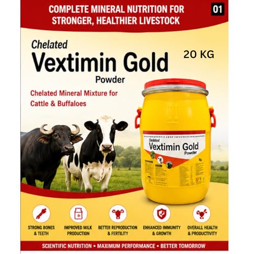 Image of Veqtis CHEALATED Mineral Mixture VEQTIMIN Gold (20 KG Drum)