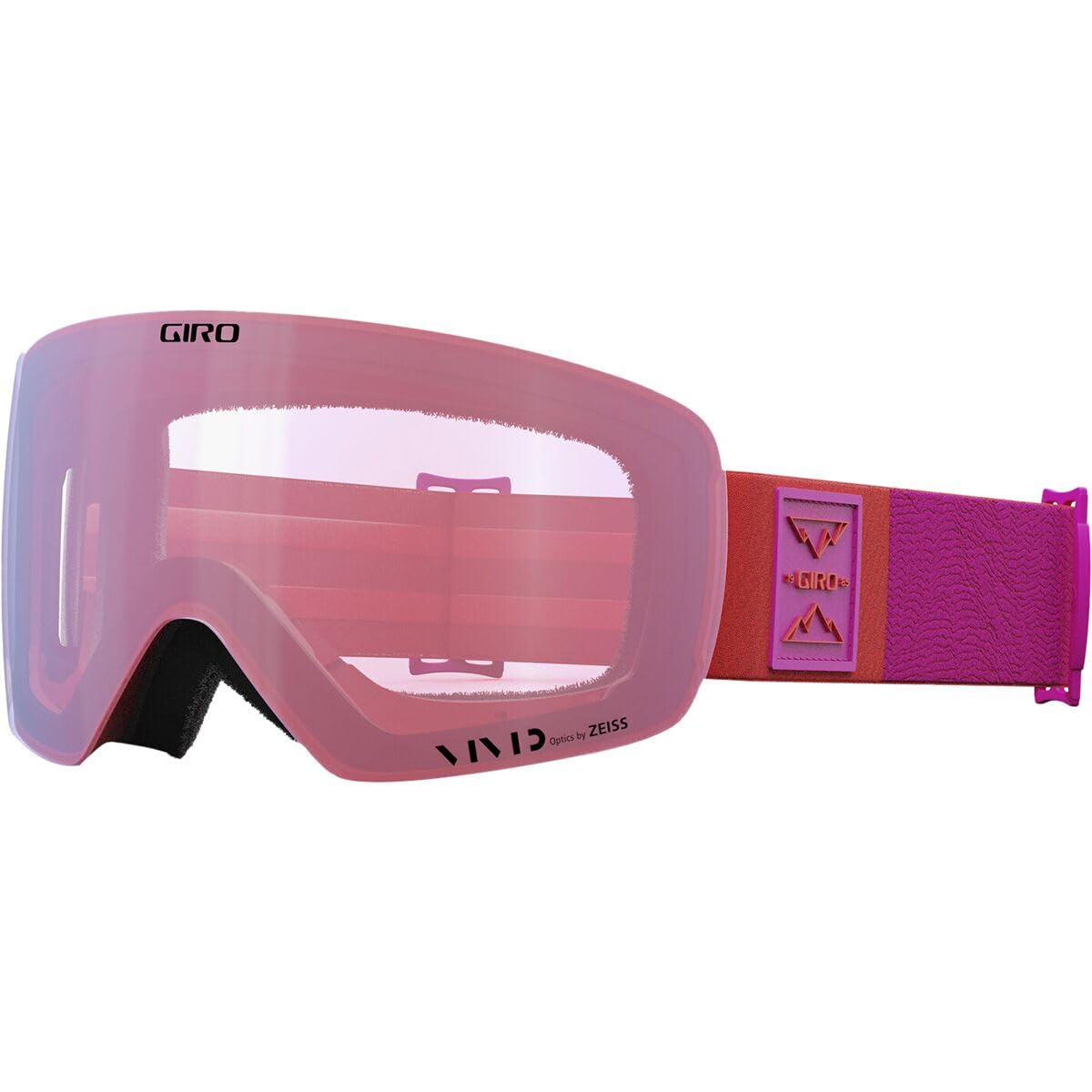Giro Contour RS - Maschera da sci e snowboard, unisex, con chiusura magnetica, con 2 lenti vivide, tecnologia anti-appannamento, OTG