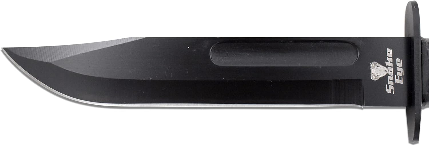 Snake Eye Tactical Heavy Duty Fixed Blade-Hunting Camping & Outdoor Knife (BKPB)