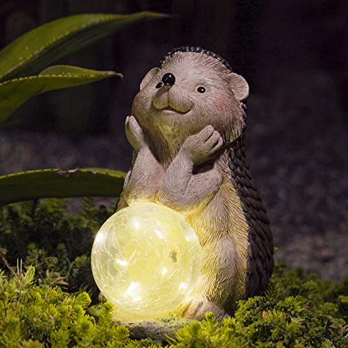 Dilicomingsolargardensculpturestatuehedgehoggiftsoutdoorlawndecorhedgehogsculpturewithsolarballsforgardenyardlawnbalconyandhomeformom Urban Country Home Decor Dilicoming solar garden sculpture statue hedgehog gifts outdoor lawn decor hedgehog sculpture with solar balls for garden yard lawn balcony and home for mom urban country home decor