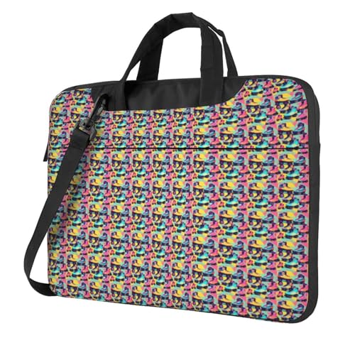 Sac bandoulière ordinateur portable rétro : protégez votre pc durant vos trajets