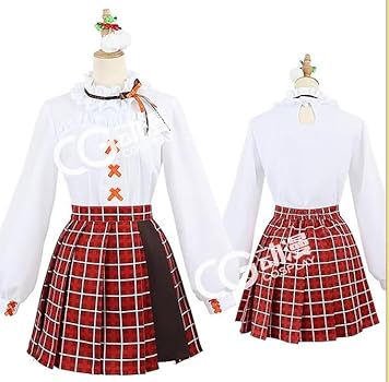 Amazon.co.jp: [小さな店] 桃鈴ねね コスプレ 衣装 バーチャル