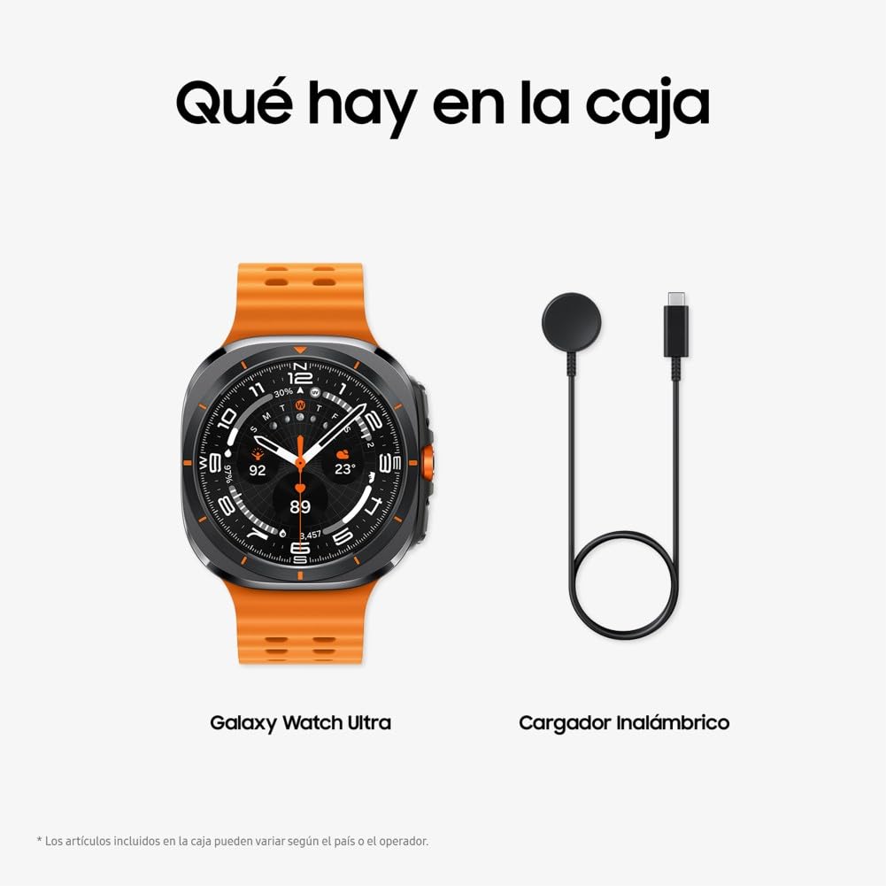 Samsung Galaxy Watch Ultra 2025 47mm - Smartwatch LTE con IA, Titanio, Botón Personalizable, Control de Salud, Garantía del Fabricante 3 Años + 1 año Extra, Gris Titanio (Versión española) — view 11