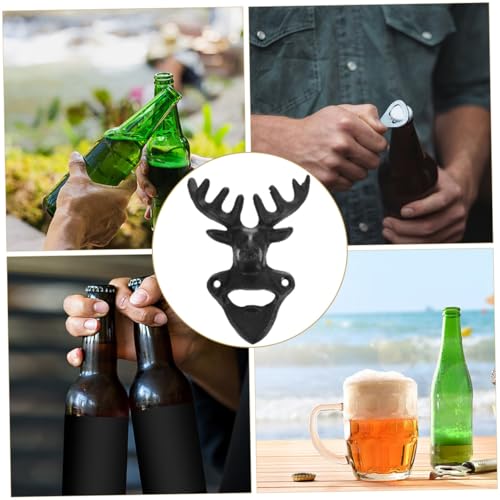 Ouvre-bouteille pour bière mural Mikinona pour décapsuler sans effort - 4
