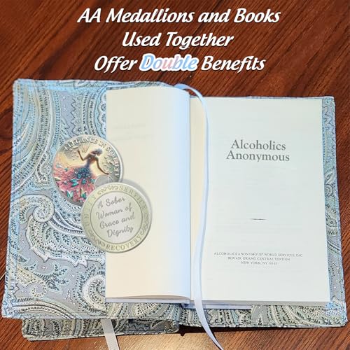 artsy grace women 1 year sobriety coin - recovery butterfly aa coins - sister power addiction na aa chips and medallions - celebrate 1-10 years narcotics alcoholics anonymous gifts for men women