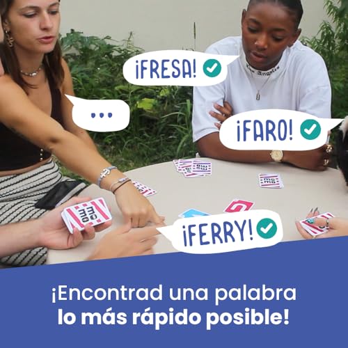 Momo - Juegos de Mesa de Palabras para Niños y Adultos - Divertido, Educativo y sin Pantallas - Regalo Original para Familia y Amigos - imagen 3