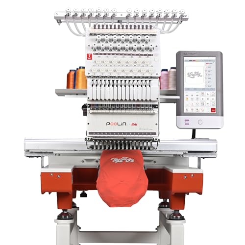 PooLin EOX Embroidery Machine 15 Needles 14x20...