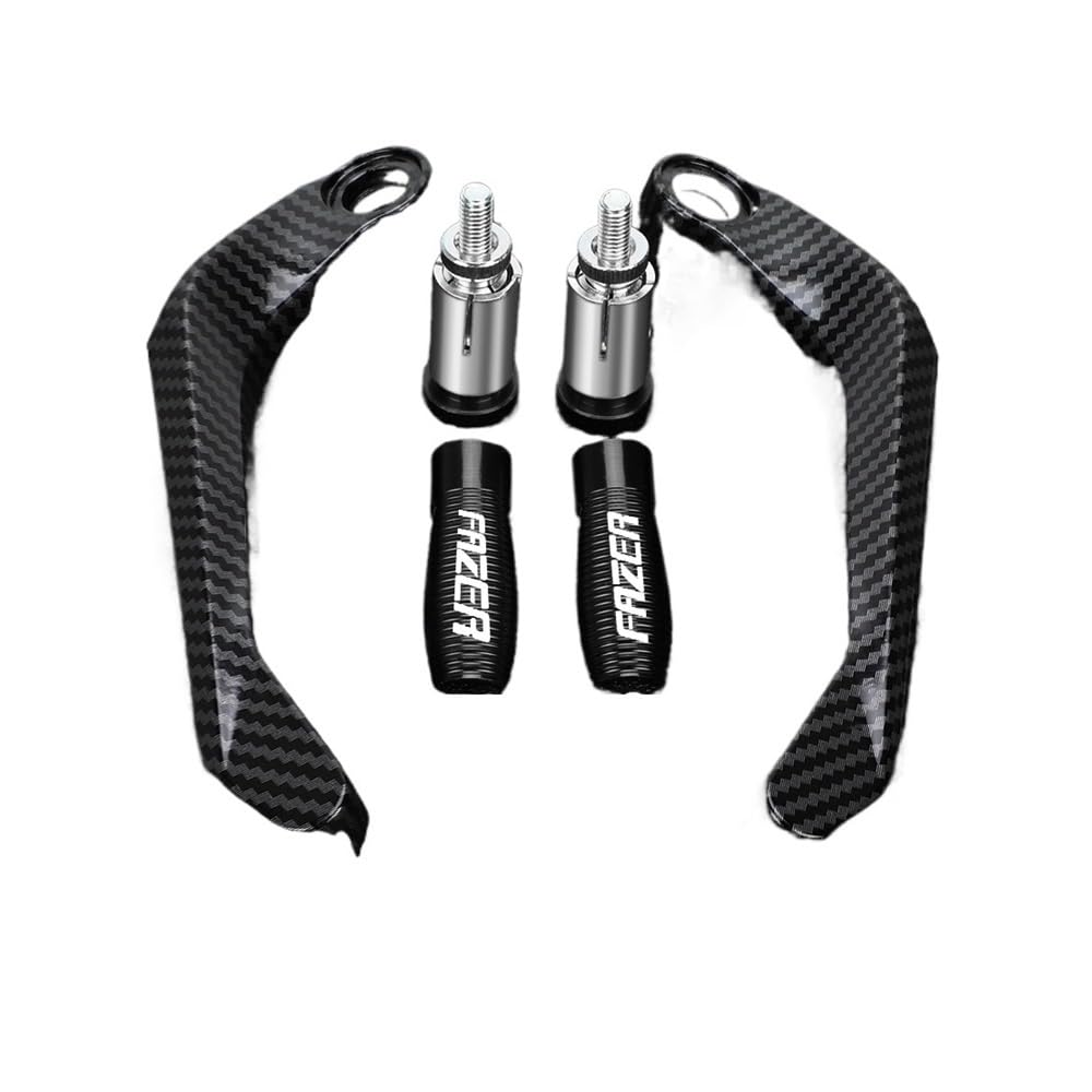 Dkicbnj Black With Logo For Fz6 Fz1 Fz8 Fzs Fz1n Fz1s Fz6s Fz8n Motorcycle Handlebar Brake Clutch Lever Hand Guard Protector Kit Handlebar Brake Clutch Lever Guard