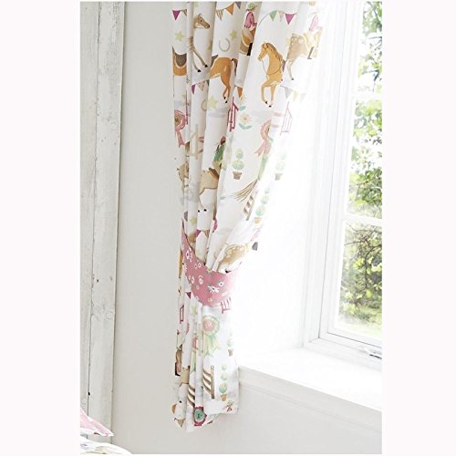 Horseshow Lined Curtains 66"x72"