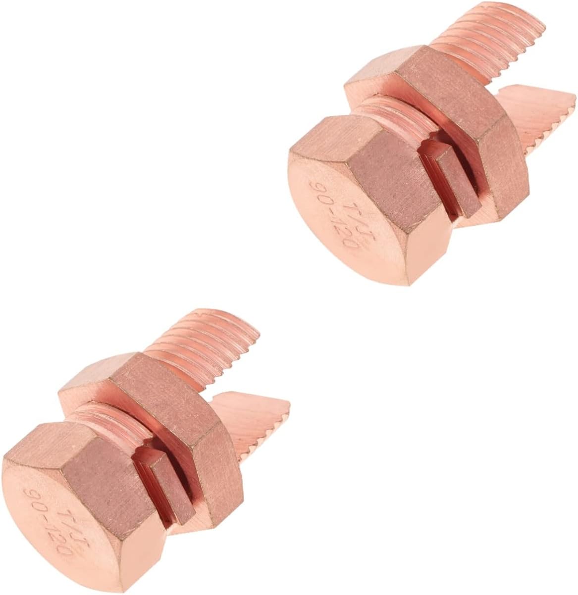 VILLCASE 2pcs Bolt Grounding Clamp Tv Antennas Antena Para Tv Bolts and