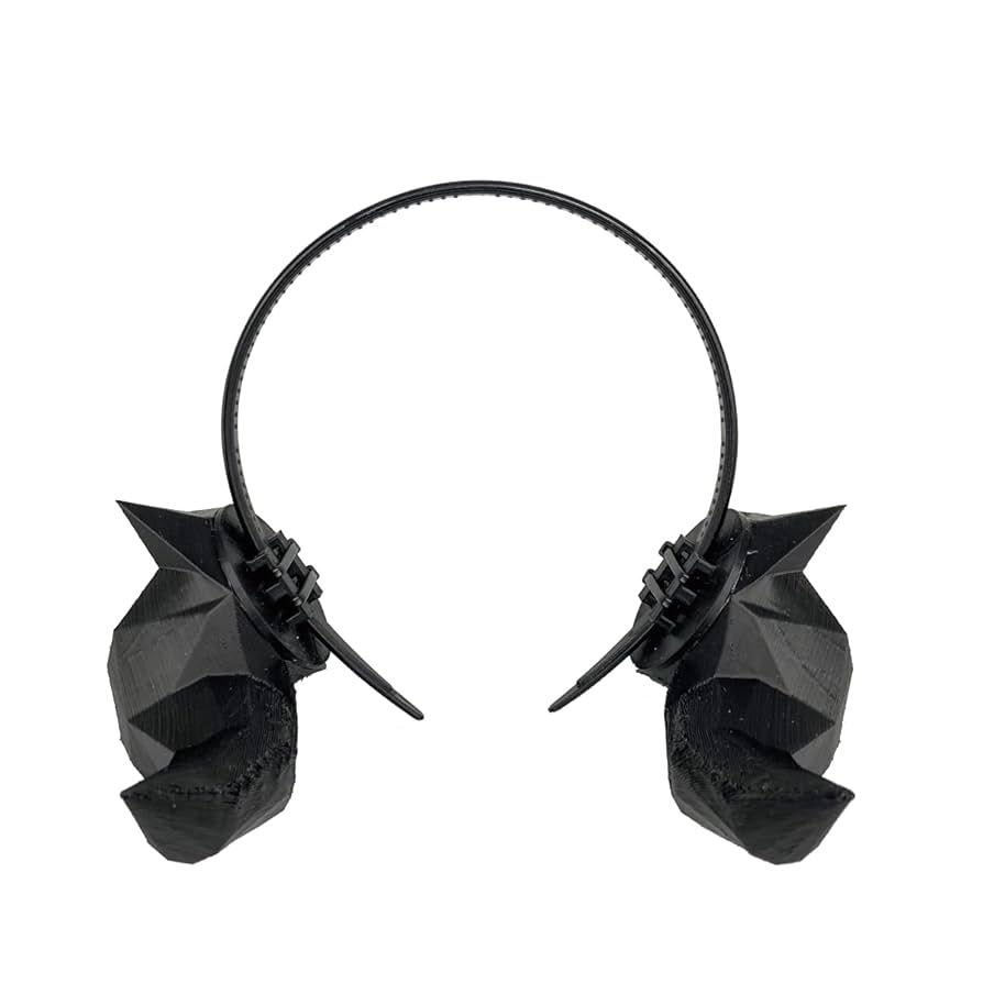 Amazon.co.jp: newcom 悪魔の角 9.1型 ツノカチューシャ