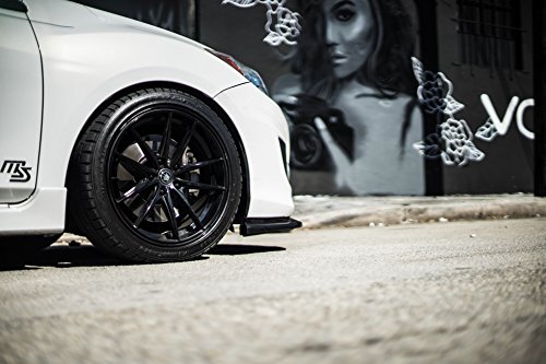 Konig Oversteer Gloss Black Wheel With Painted And Tpms (18 X 8. Inches /5 X 108 Mm, 45 Mm Offset) #TOP2