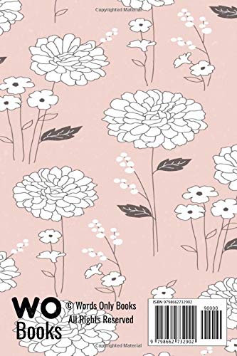 Migraine Tracker Journal: Pretty flower headache notebook to keep track of daily migraines - 6" X 9" - 120 Ruled Pages: Great gift idea - Image 2