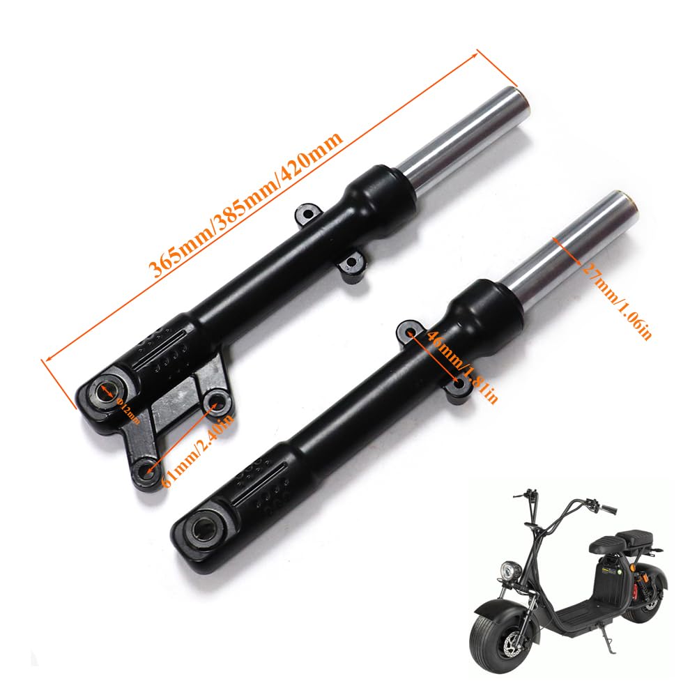 Motorrad Stoßdämpfer 385mm - Für Roller Und E-Scooter