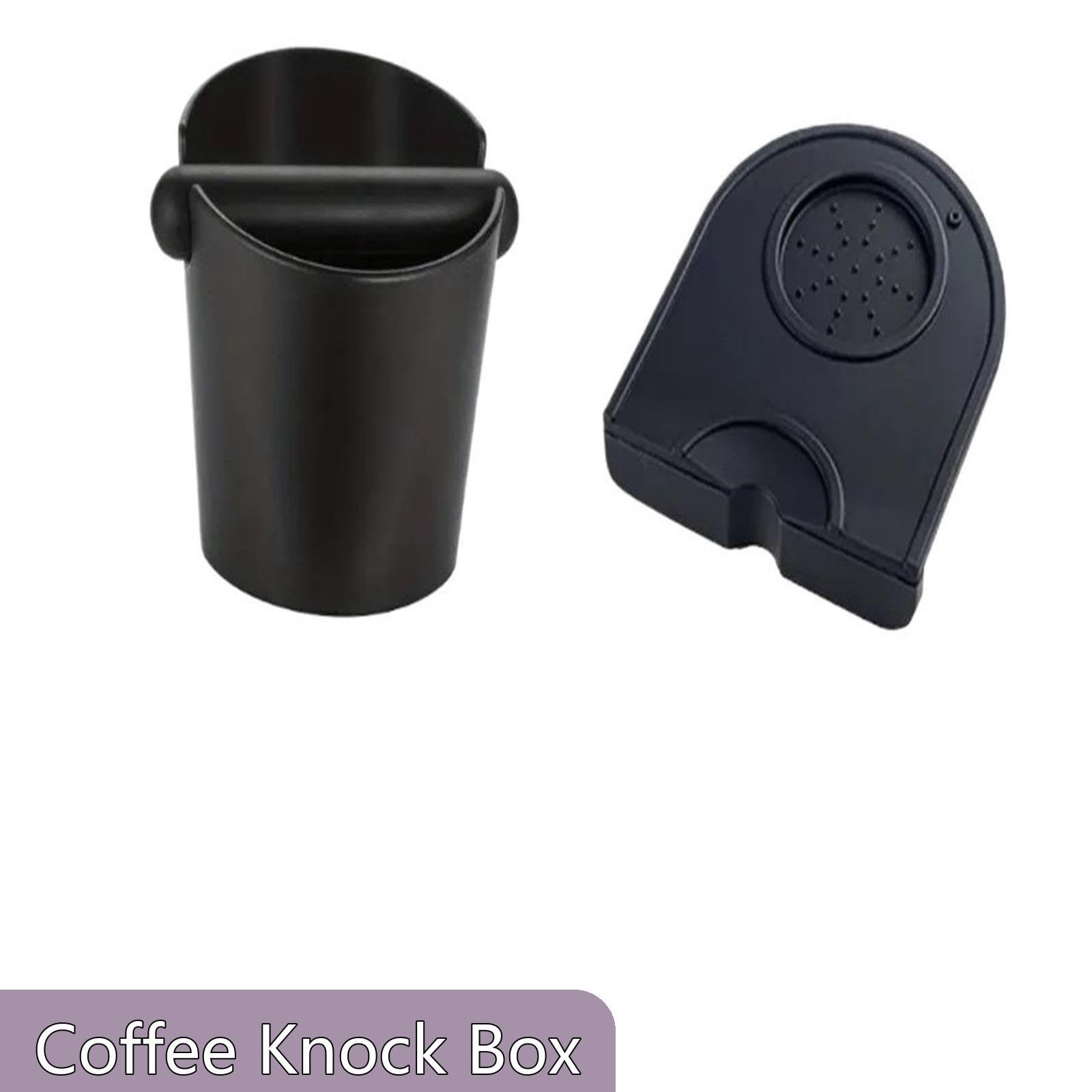 Kit Battitacco E Manomissione for Caffè Design Resistente Agli Urti Con Barra Rimovibile Tappetino In Silicone Kit Di Strumenti for Barista for Un Facile Smaltimento Dei Fondi Di Caffè(Tools-M)