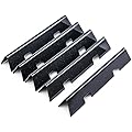 Uniflasy 15.3" Heavier Flavorizer Bars for Weber Spirit I & II 300 Series,Spirit I & II E-310 S-310 E-320 S-320 E-330 S-330 (Front-Mounted Control) Grill Parts,Porcelain Enameled Heat Plate, 16GA,7636