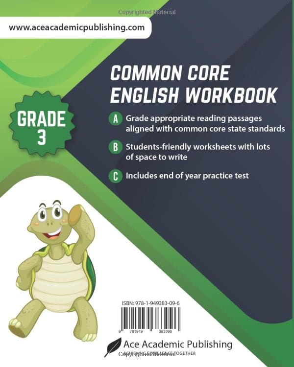 Common Core English Workbook: Grade 3 English - Image 2