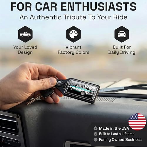 Image of Brotherhood Car Key Chain for C10 - Classic Models Keychain for Men and Women Gift Key Ring