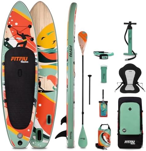 FITFIU Fitness HAENA - Paddle Surf Gonflable avec kit Complet, Pl...