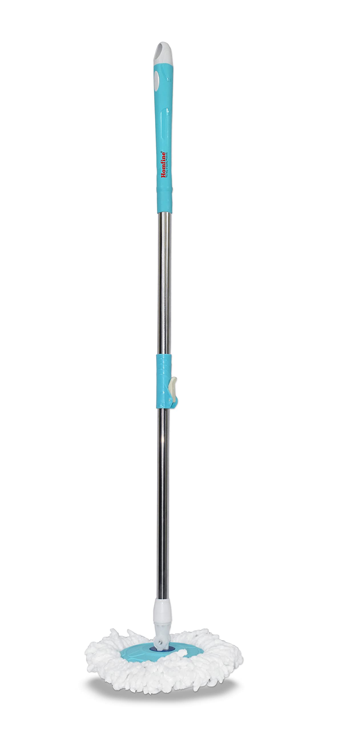 Homfine® Stainless Steel Mop Rod Set for Spin Mops with One Microfiber Refill (1 Set, 3.8 feet) (B08CZLC1MS) Amazon Price History, Amazon Price Tracker