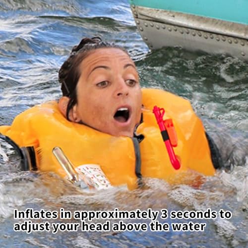 Image of Automatic Inflatable Life Jacket|Life Vest for Adults|PFD Low Profile|Supports up to 330 lbs