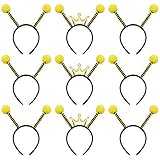 FRCOLOR 9 Stück Bienenantenne Stirnband Marienkäfer Stirnband Kopfbedeckung Cosplay Party Begünstigt Geschenk Geburtstagsfeier Liefert Kostümzubehör für Erwachsene