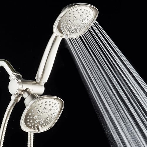 Ducha AquaDance cuadrada con manguera 72 pulgadas miniatura 7