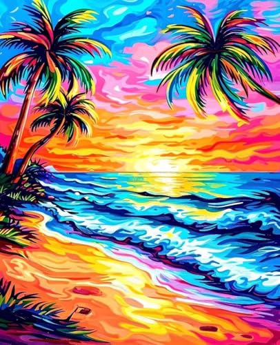 G r[` LbgɂG C Paint by Numbers DIYyCg l S qp ȒPɓh ANʊG̋ |  H| Lbg 3̃yCguV1̃Zbg̃AN痿gp z[ ItBX