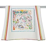 Catstudio Florida Dish Towel - Original Geography Collection Décor 014D(CS)