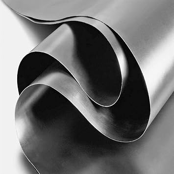 Flexible Graphite Foil/Sheet In Roll, 500mmX1000mm, Pure Homogeneous, No Binder, No Insert, 99% Carbon 2010B Industrial Grade (Size : Thick0.3mm)