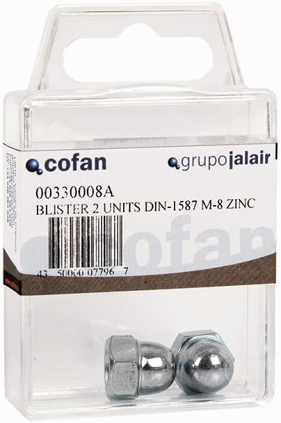 00330005 A – Pack of 4 Blind Nut DIN 1587)