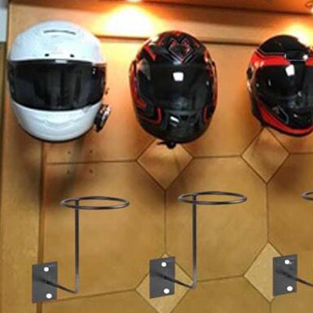 perfk 3X Helmhalter Halterung Helmaufbewahrung Display Rack Helm Haken Display Rack Halter