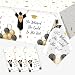 Vanulus 3Pcs She Believed She Could So She Did Tablecloth Class of 2026 Graduation Plastic Table Cover for College Congratulations Party Decorations Graduation Party Supplies 54x 108inch