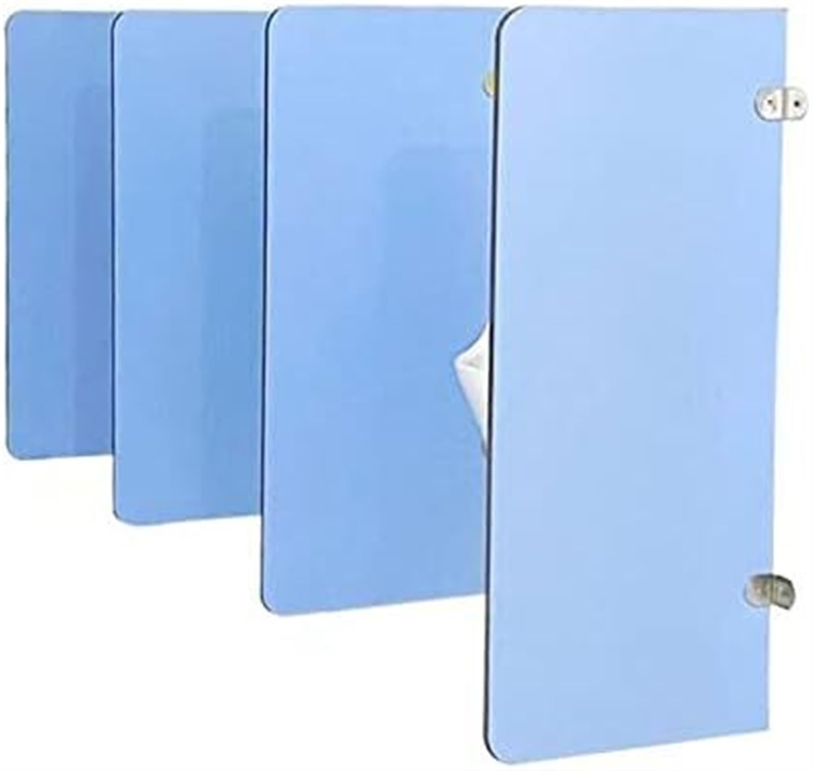 BKSXSOP Urinal Screen Partition, Wall-Mounted Wooden Baffle for Public Restrooms in Schools, Malls & Places