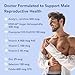 Premom Male Sperm Fortify Capsules - Male Fertility Supplements for Men Personal Fertility Lubricant for Conception 2oz Bundle – Fertility Support for Women and Men
