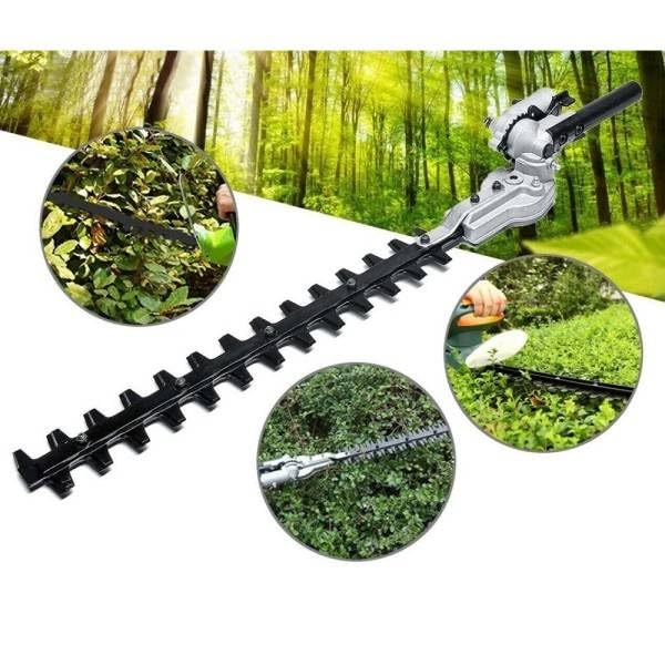 Trade Shop - Adattatore da Decespugliatore A Tagliasiepi 26mm 9 Denti Accessorio Regolabile