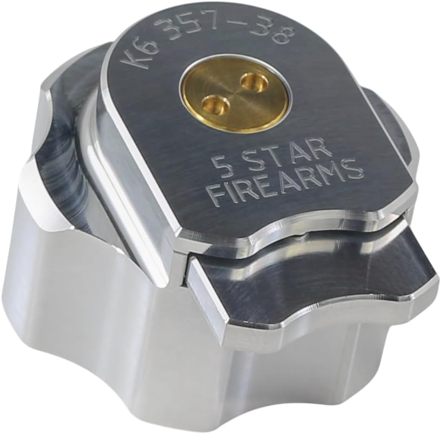 5 Star K6-357/38 Speed Loader – DC Series fits Smith & Wesson K Frame, Dan Wesson, Taurus 606, 65, 80, 82, Rossi, Ruger Security Six, Colt MK3, MK5, King Cobra, Peacekeeper