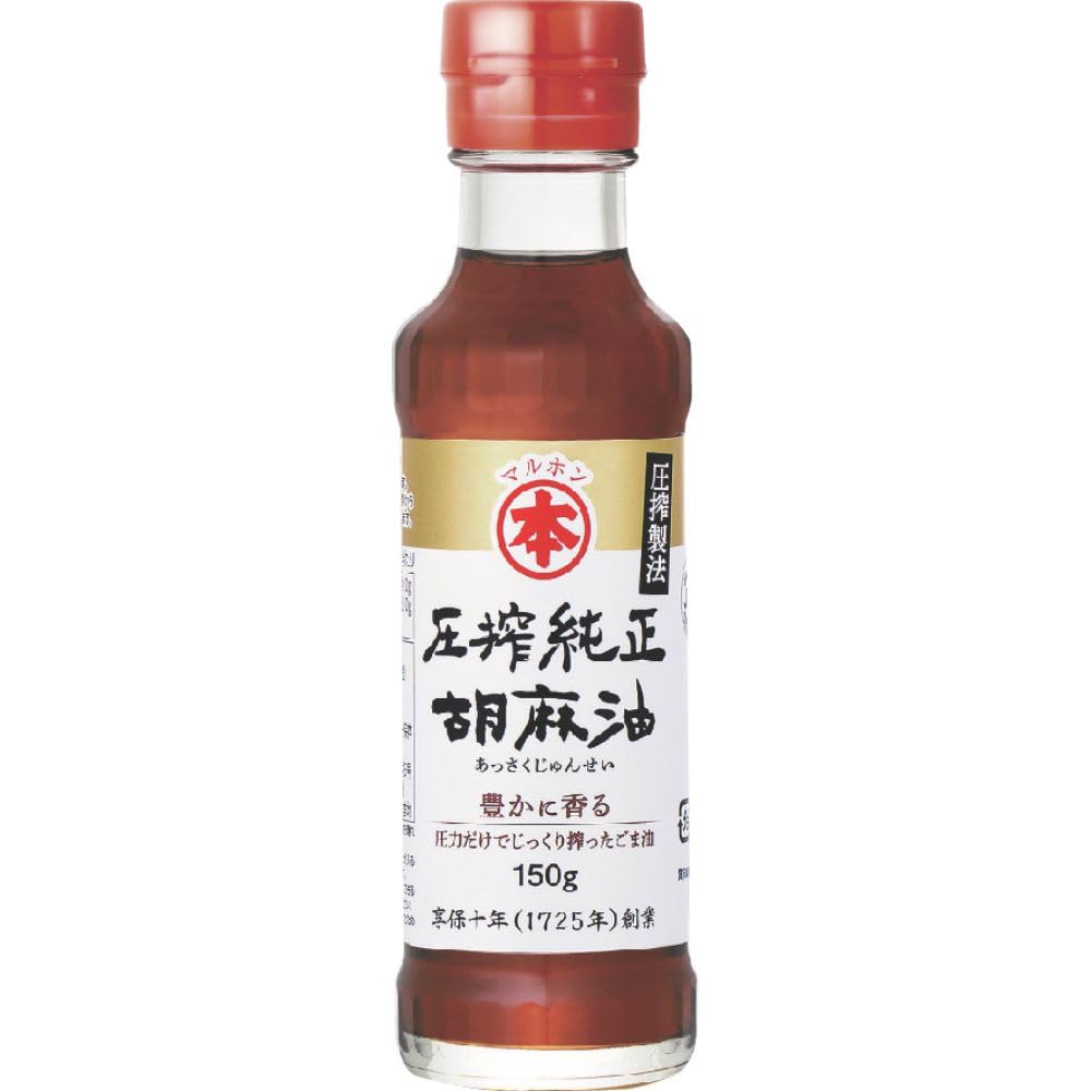 マルホン 圧搾純正胡麻油150g