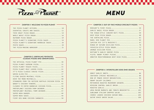 Image of The Pizza Planet Cookbook: Official Recipes from Your Favorite Food and Fun Spaceport